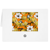 Spring time in yellow cards (Back Horizontal)