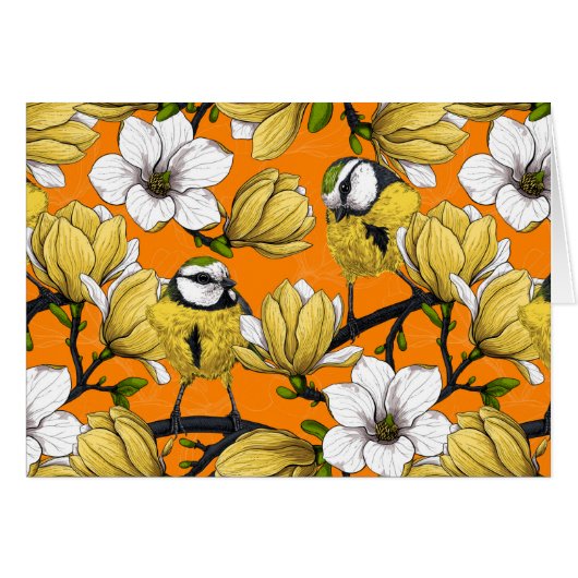Spring time in yellow cards (Front Horizontal)