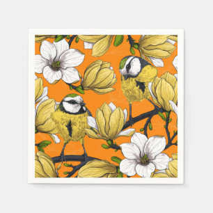 Spring time in yellow napkins