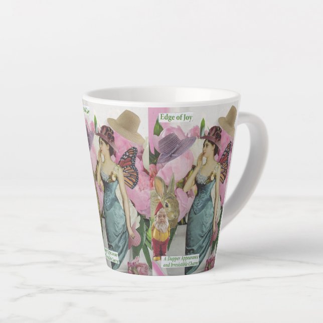 Spring time latte mug (Right Angle)