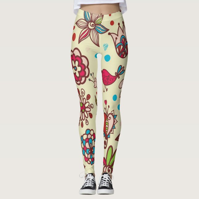 Spring Time Leggings (Front)