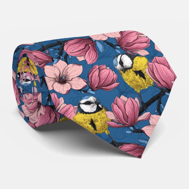 Spring time neck tie (Rolled)