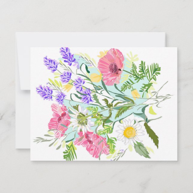 Spring Time Notecards (Back)