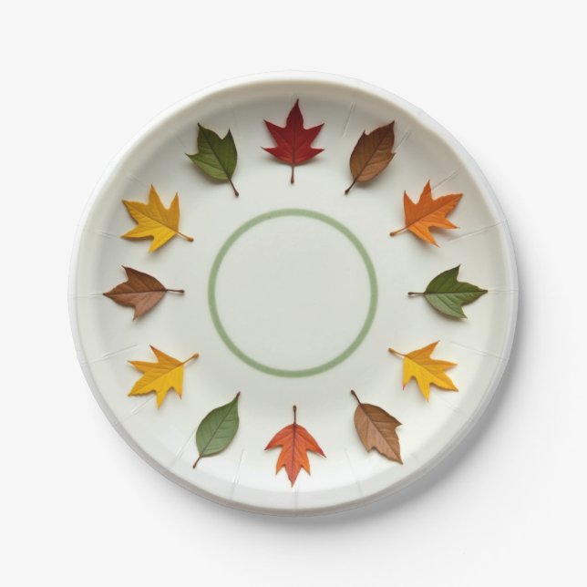 Spring Time Paper Plates (Front)