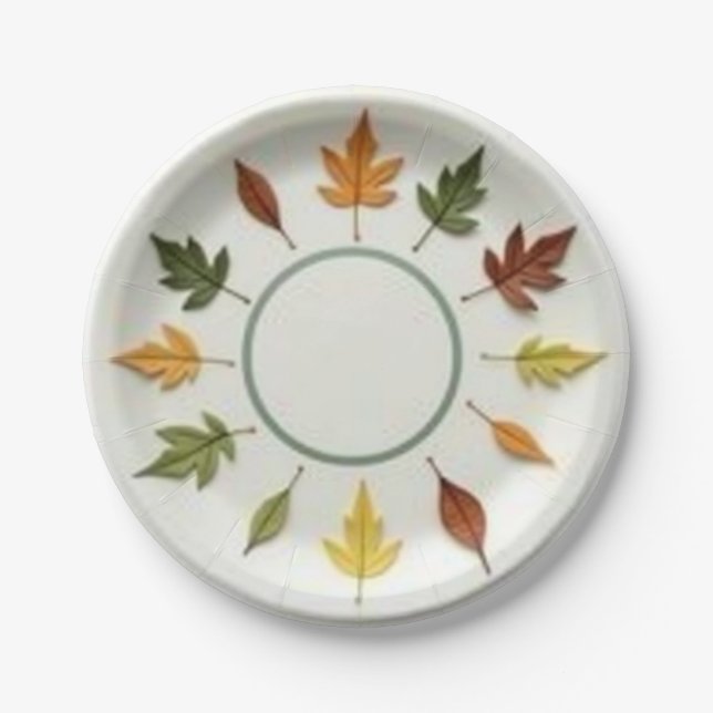 Spring Time Paper Plates (Front)