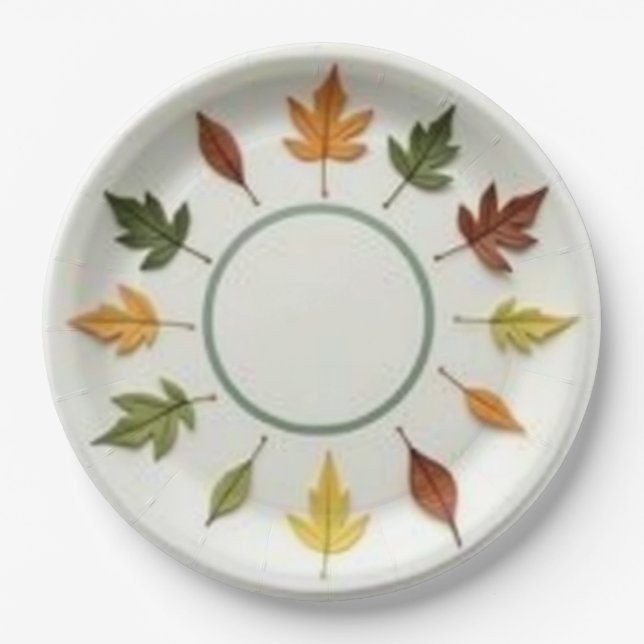 Spring Time Paper Plates (Front)