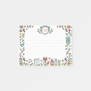 Spring Time Pharmacy Post-it Notes