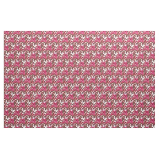 Spring Time Pink Flower Fabric