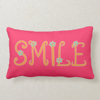 Spring Time Smiles Lumbar Pillow