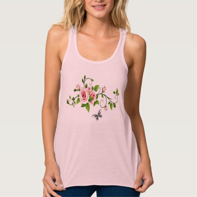"Spring Time" Tank Top (Front)