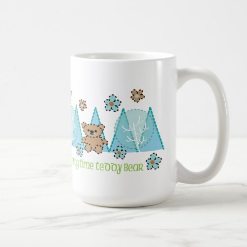 Spring Time Teddy Bear Coffee Mug