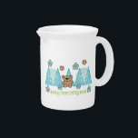 Spring time Teddy bear Drink Pitcher<br><div class="desc">Spring time Teddy bear</div>