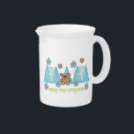 Spring time Teddy bear Drink Pitcher<br><div class="desc">Spring time Teddy bear</div>