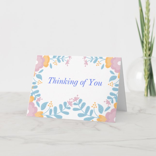 Spring Time Thinking of You Card (Front)