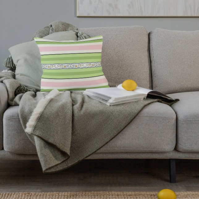 Spring Time  Throw Pillow (Creator Uploaded)