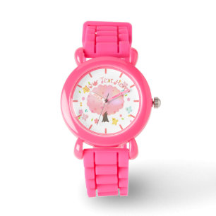 Spring Tree & Birds Custom Watch