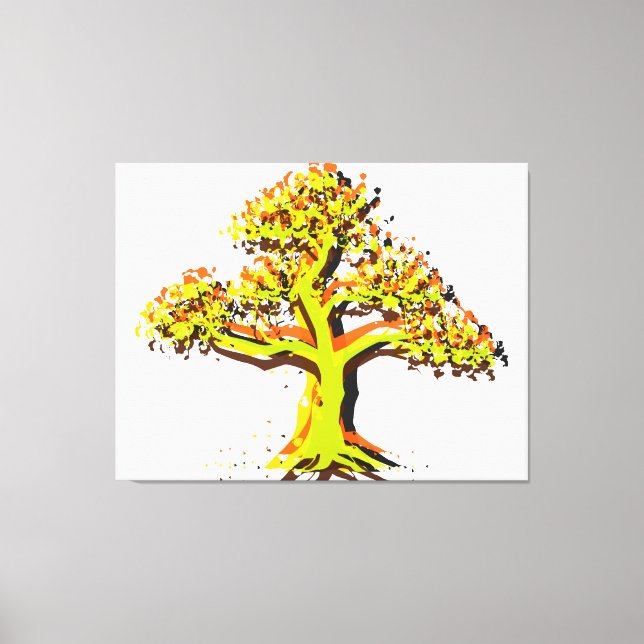 Spring Tree Canvas Print (Front)