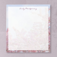 Spring tree, floral personalized name / text