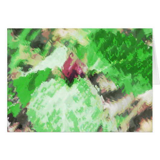 Spring Trillium Wildflower Cards (Front Horizontal)
