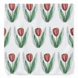 Spring Tulip: A Symbol of Love &amp; New Beginnings Fl Bandana