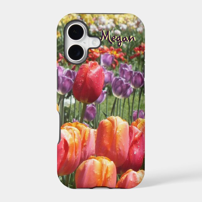 Spring Tulip Garden iPhone 5 Case (Back)