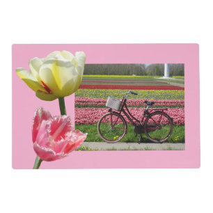 Spring Tulips Field Placemat