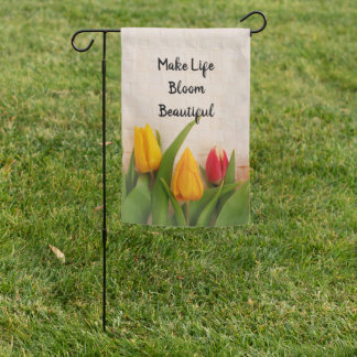 Spring Tulips   Garden Flag