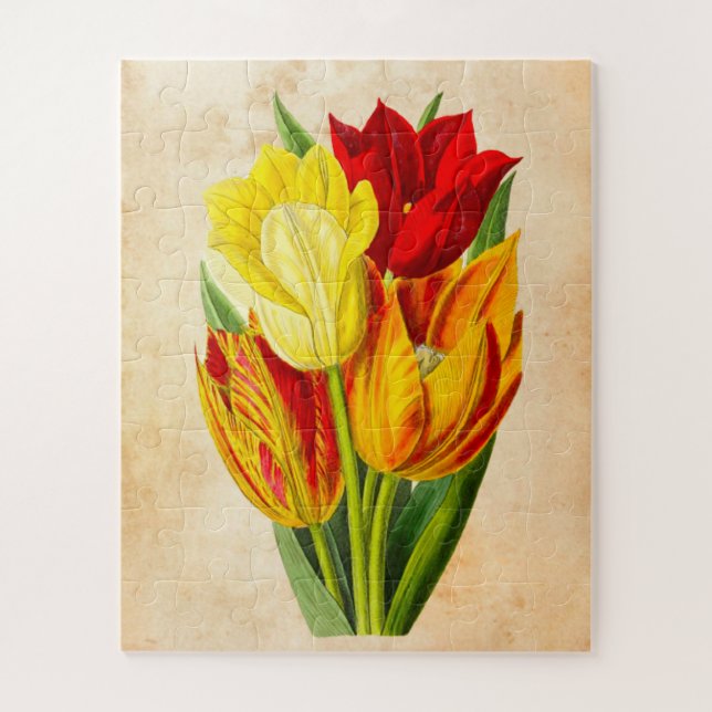 Spring Tulips Jigsaw Puzzle (Vertical)