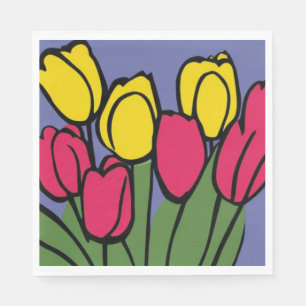 Spring Tulips Napkins