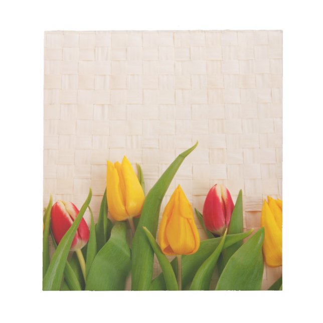 Spring Tulips Notepad (Front)