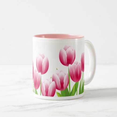 Spring Tulips Persian New Year Gift Mugs