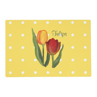 Spring Tulips Placemat