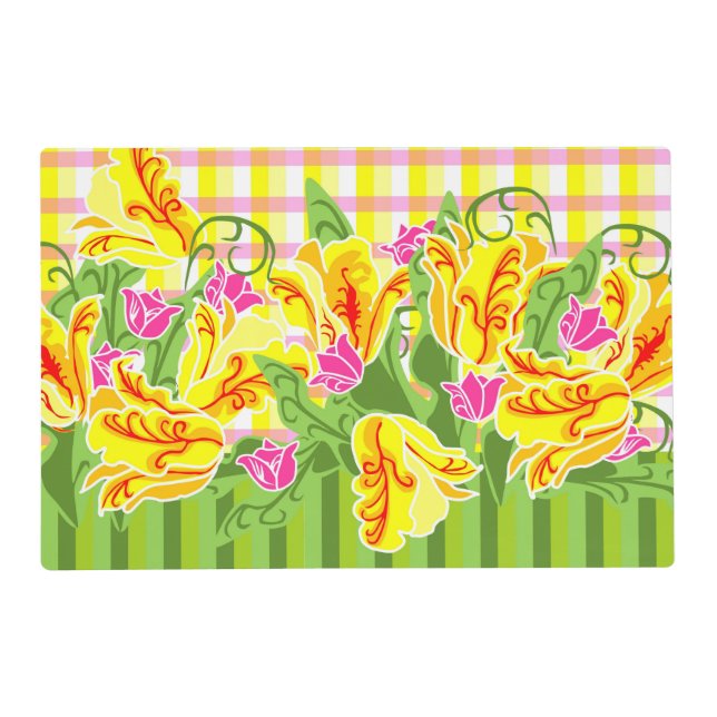 Spring Tulips Placemat (Front)