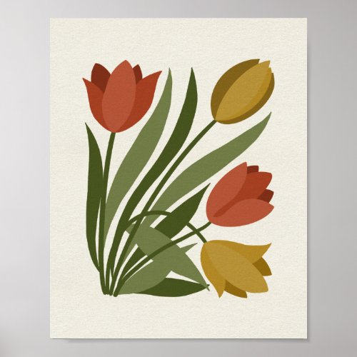 Spring Tulips Print