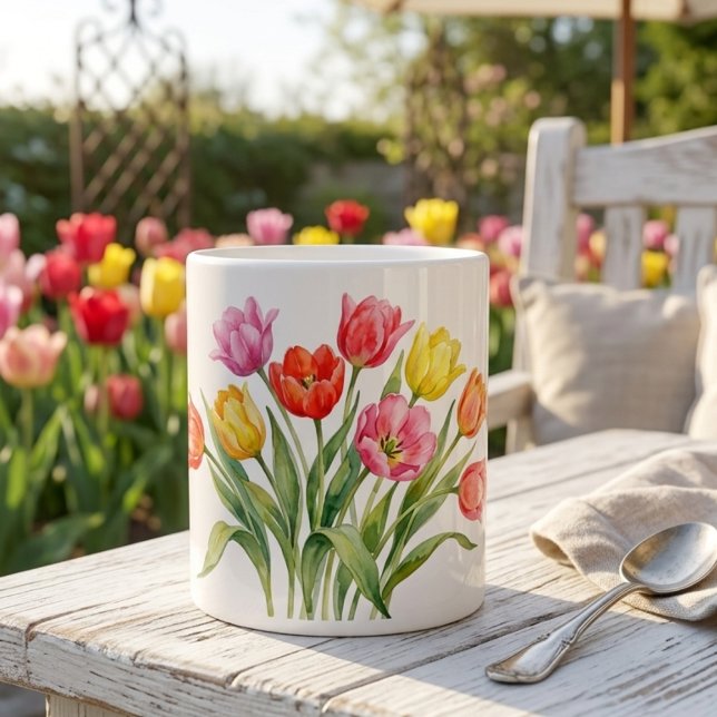 Spring tulips Specialty Mug (Creator Uploaded)