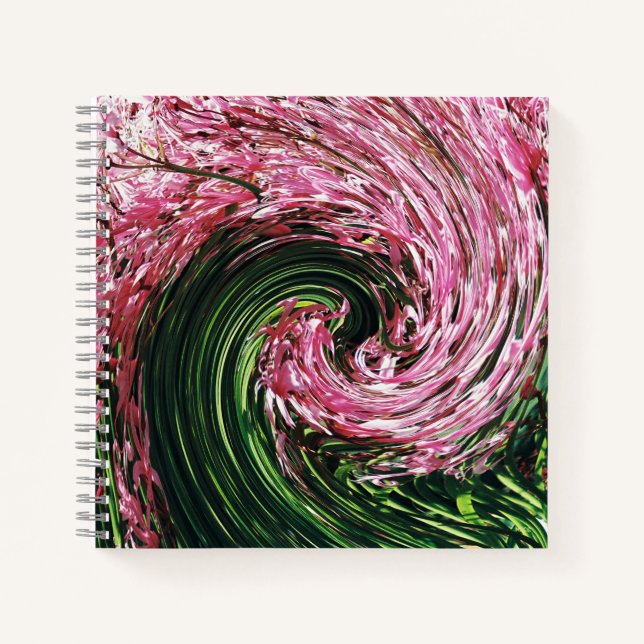 Spring twirl..... notebook (Front)