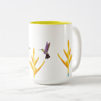 Spring Two-Tone Coffee Mug