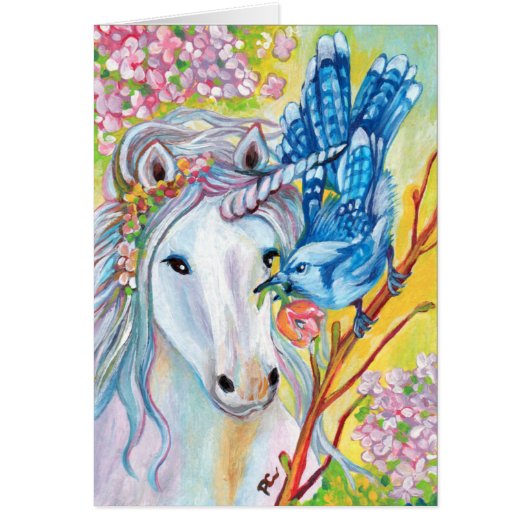 Spring Unicorn and Jay (Front)