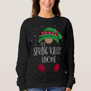 Spring Valley Gnome Family Matching Christmas Paja Sweatshirt