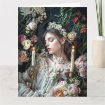 Spring Victorian Goth 2025 Design 2 "Ophelia" Card
