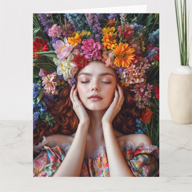 Spring Victorian Goth 2025 Design 5 Card (Front)