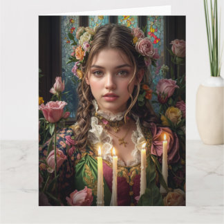 Spring Victorian Goth 2025 Design 7 Card