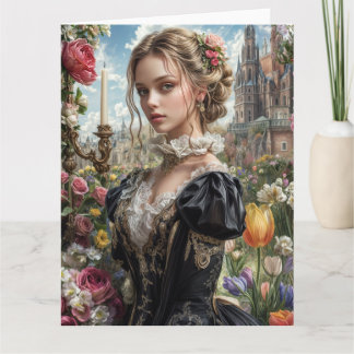 Spring Victorian Goth 2025 Design 8 Card