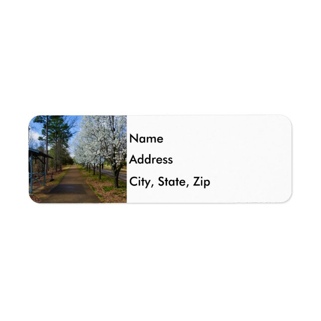 Spring Walk Label (Front)
