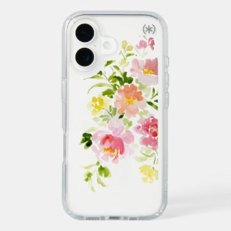 Spring watercolor floral iPhone 16 case