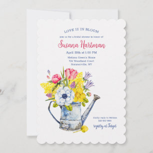 Spring Watering Can Invitation
