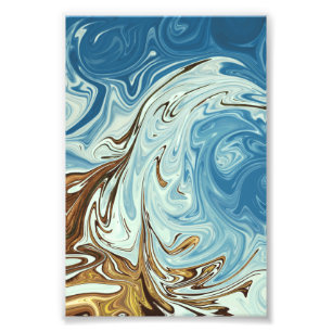 Spring Waves Best colorful painting Photo Print