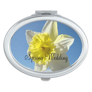 Spring Wedding Compact Mirrors Bridal gifts