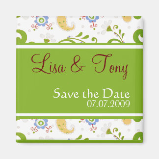 Spring Wedding - Customized Magnet