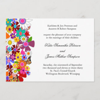 Spring Wedding Invitation